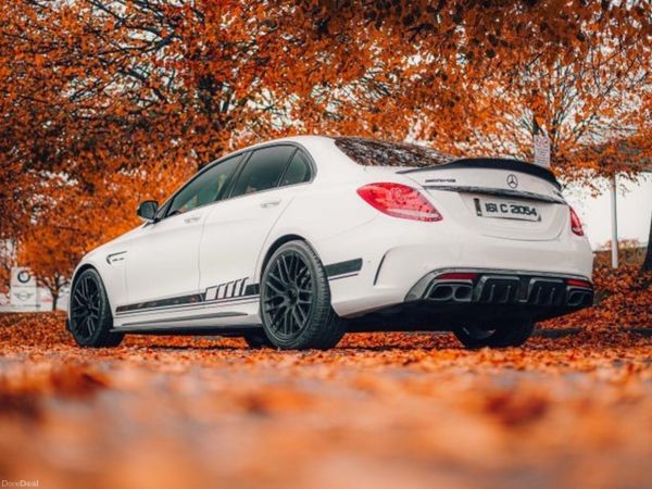 Mercedes-Benz C-Class Saloon, Petrol, 2016, White