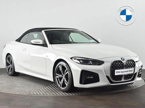 BMW 4-Series Convertible, Diesel, 2022, White