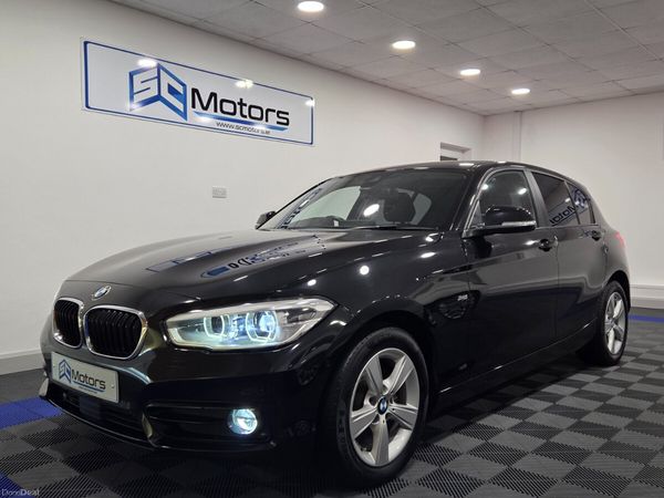 BMW 1-Series Hatchback, Diesel, 2018, Black
