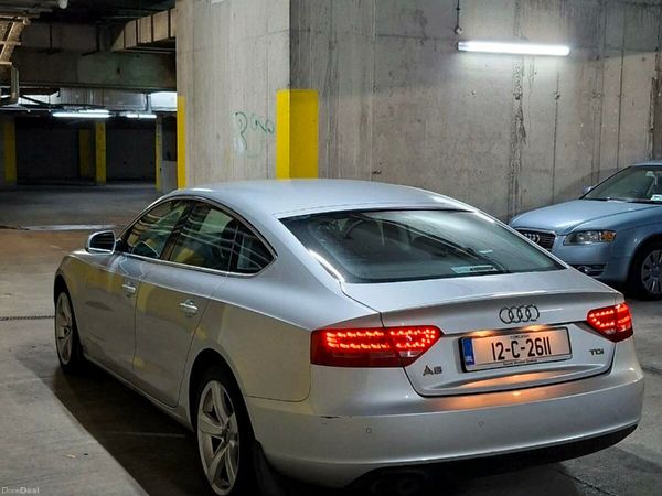 Audi A5 Hatchback, Diesel, 2012, Silver