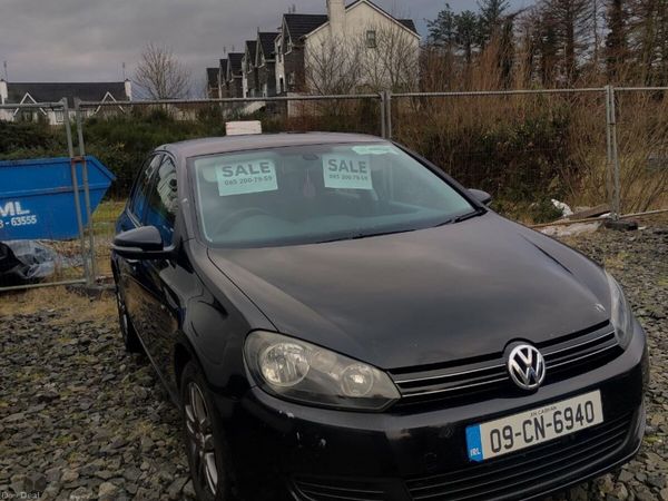 Volkswagen Golf Hatchback, Diesel, 2009, Black