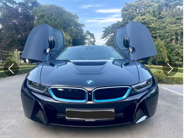 BMW i8 Coupe, Petrol Plug-in Hybrid, 2015, Grey