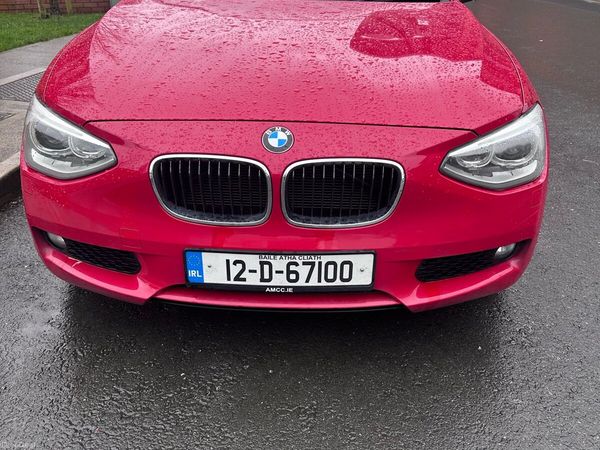 BMW 1-Series Hatchback, Petrol, 2012, Red