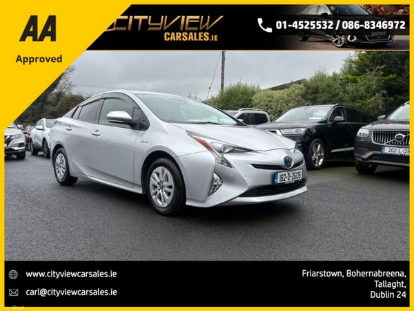 Toyota Prius Hatchback, Petrol Hybrid, 2018, Silver
