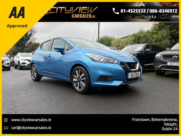 Nissan Micra Hatchback, Petrol, 2019, Blue