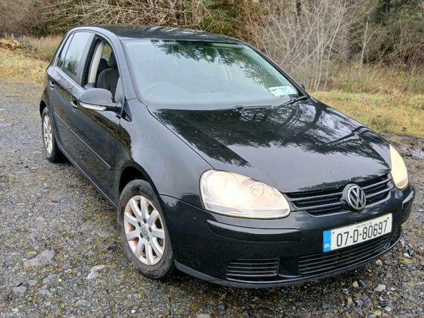 Volkswagen Golf Hatchback, Petrol, 2007, Black