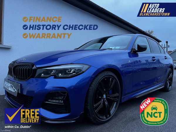 BMW 3-Series Saloon, Petrol Plug-in Hybrid, 2019, Blue