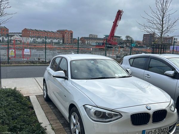 BMW 1-Series Hatchback, Petrol, 2014, White