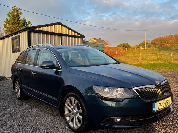 Skoda Superb Estate, Diesel, 2015, Blue