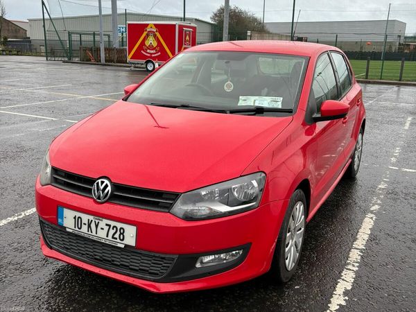 Volkswagen Polo Hatchback, Diesel, 2010, Red
