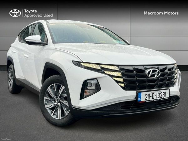 Hyundai Tucson MPV, Petrol Hybrid, 2021, White