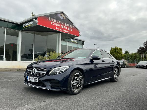 Mercedes-Benz C-Class Saloon, Diesel, 2019, Blue