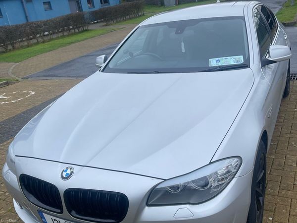 BMW 5-Series Saloon, Diesel, 2013, Silver