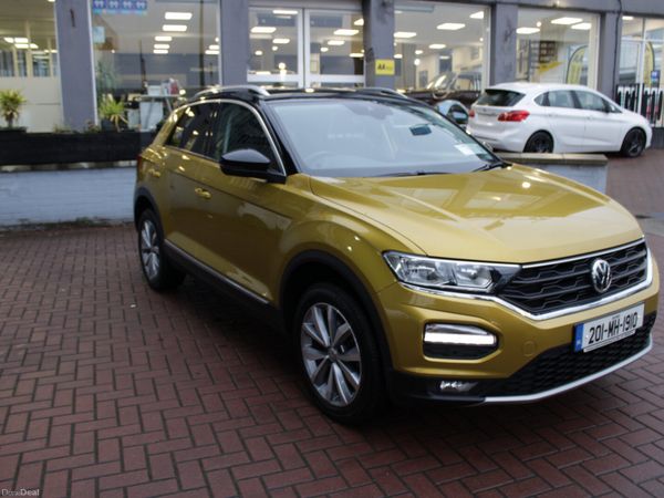 Volkswagen T-Roc SUV, Diesel, 2020, Yellow