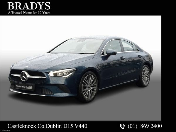 Mercedes-Benz CLA Coupe, Petrol, 2022, Blue