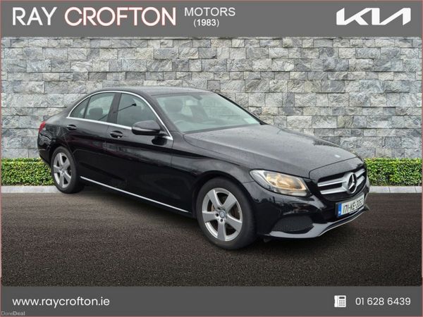 Mercedes-Benz C-Class Saloon, Diesel, 2017, Black