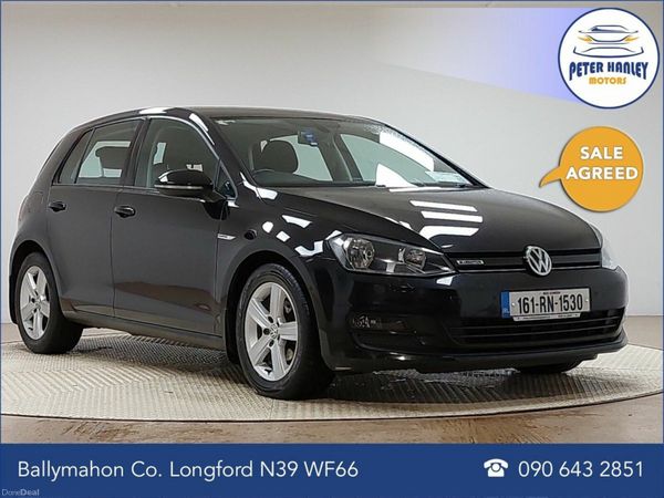 Volkswagen Golf Hatchback, Petrol, 2016, Black