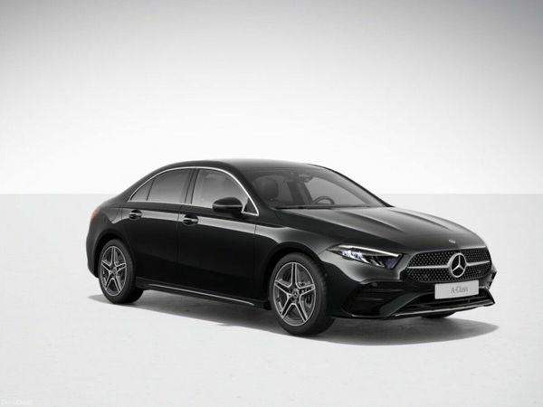 Mercedes-Benz A-Class Saloon, Petrol Hybrid, 2024, Black