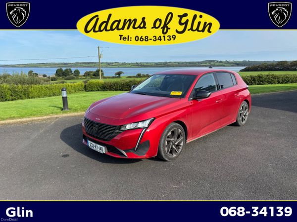 Peugeot 308 Hatchback, Petrol, 2023, Red