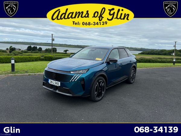 Peugeot 3008 SUV, Electric, 2026, Blue