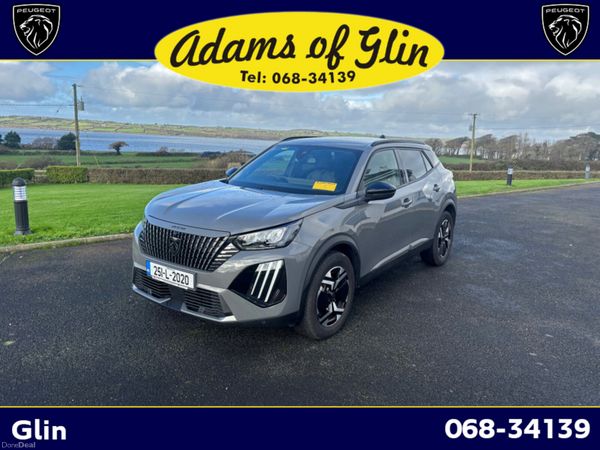 Peugeot 2008 SUV, Petrol Hybrid, 2025, Grey