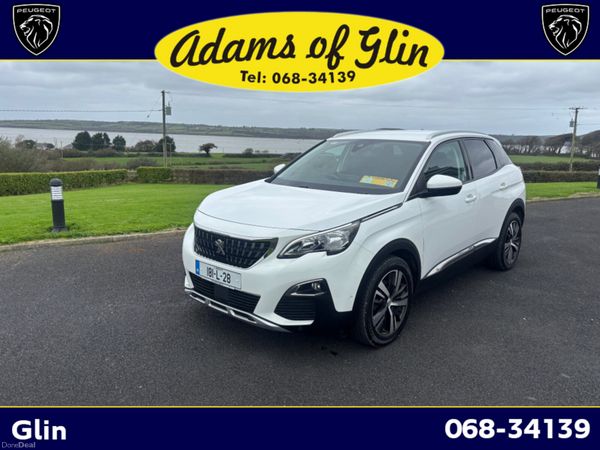 Peugeot 3008 SUV, Diesel, 2018, White