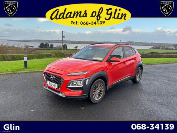 Hyundai KONA SUV, Diesel, 2019, Orange