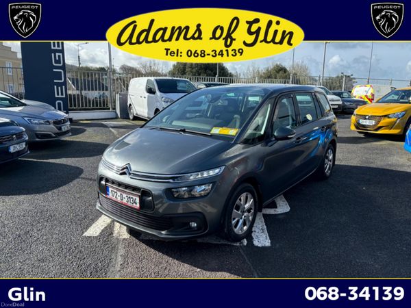 Citroen Grand C4 Picasso MPV, Diesel, 2017, Grey