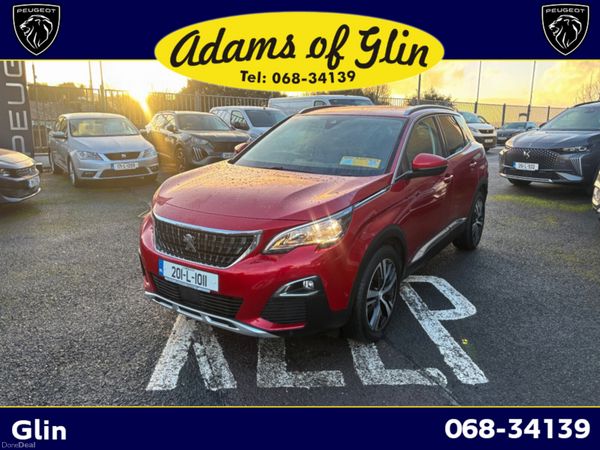 Peugeot 3008 SUV, Petrol, 2020, Red