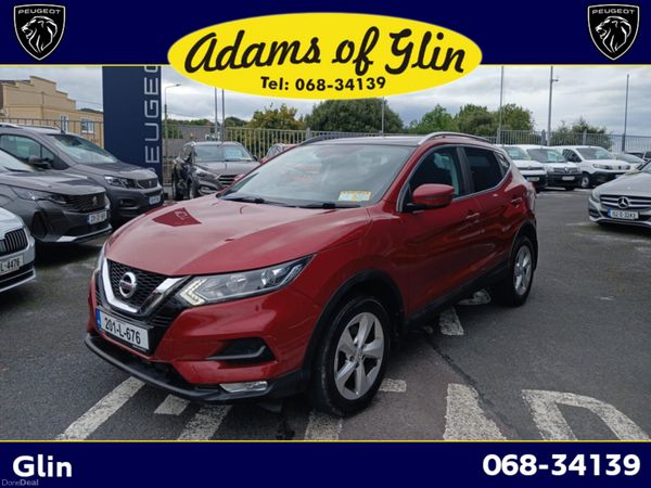 Nissan Qashqai SUV, Diesel, 2020, Red