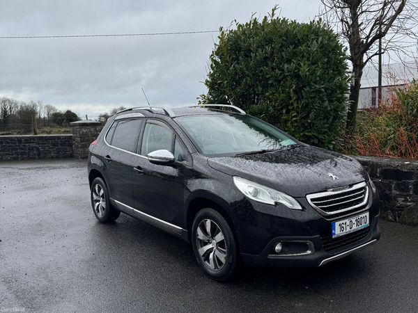Peugeot 2008 SUV, Diesel, 2016, Black