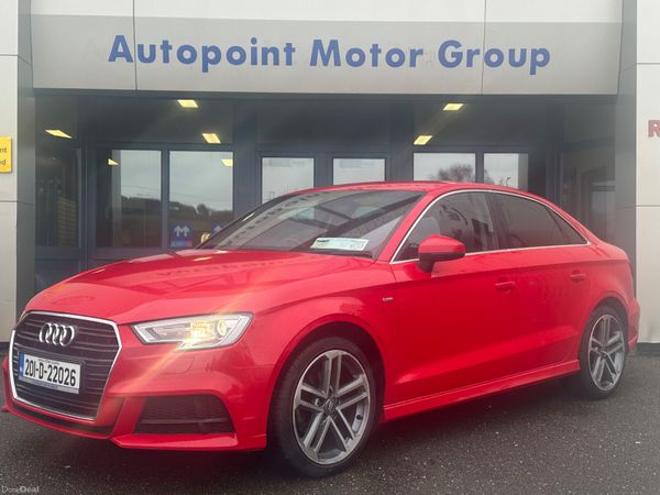 Audi A3 Saloon, Diesel, 2020, Red