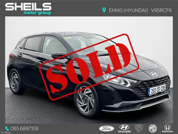 Hyundai i20 Hatchback, Petrol, 2025, Black