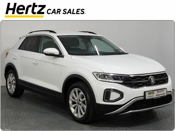 Volkswagen T-Roc SUV, Petrol, 2024, White