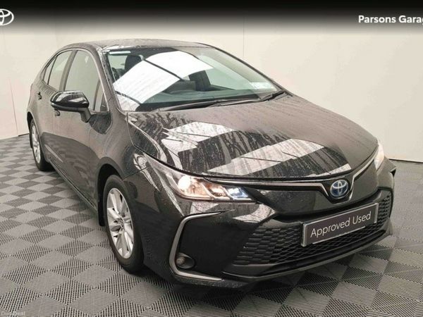 Toyota Corolla Saloon, Petrol Hybrid, 2024, Black