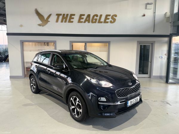 Kia Sportage SUV, Diesel, 2019, Black