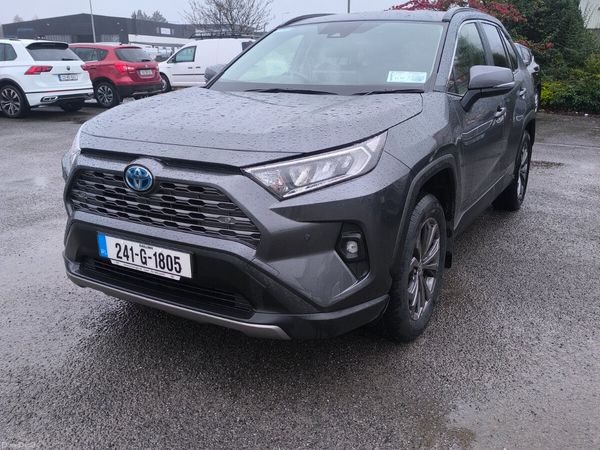 Toyota RAV4 SUV, Petrol Hybrid, 2024, Grey