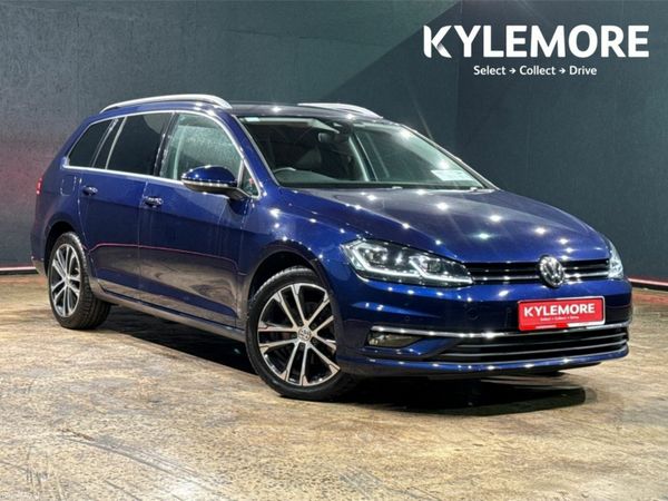 Volkswagen Golf Estate, Petrol, 2020, Blue