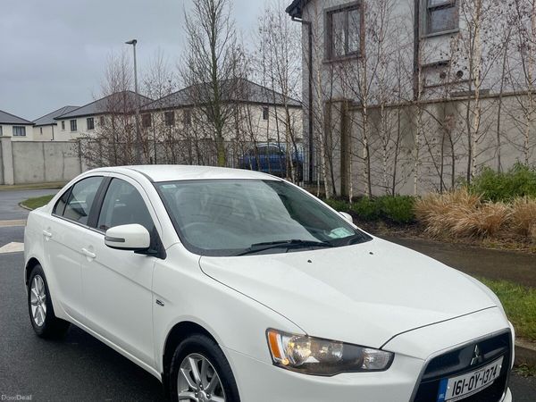 Mitsubishi Lancer Saloon, Petrol, 2016, White