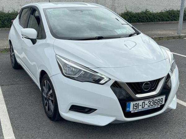 Nissan Micra Hatchback, Petrol, 2019, White