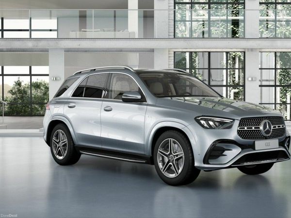 Mercedes-Benz GLE SUV, Diesel Plug-in Hybrid, 2026, Silver