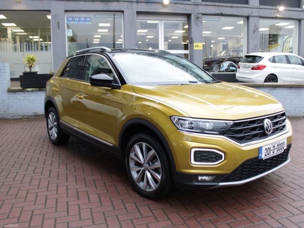 Volkswagen T-Roc Estate, Diesel, 2020, Yellow