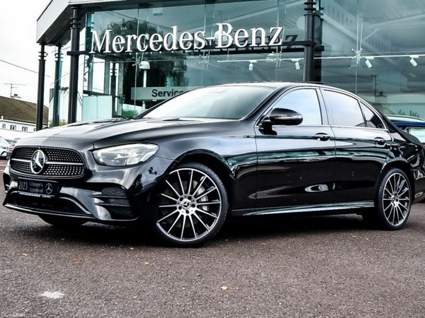 Mercedes-Benz E-Class Saloon, Diesel Hybrid, 2023, Black