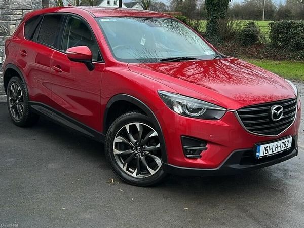 Mazda CX-5 SUV, Diesel, 2016, Red