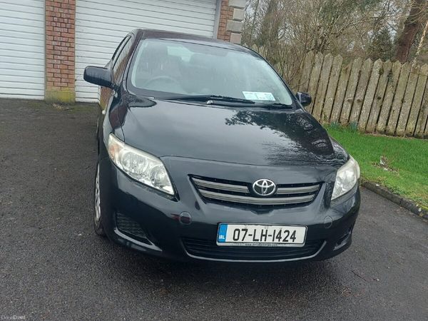 Toyota Corolla Saloon, Petrol, 2007, Black