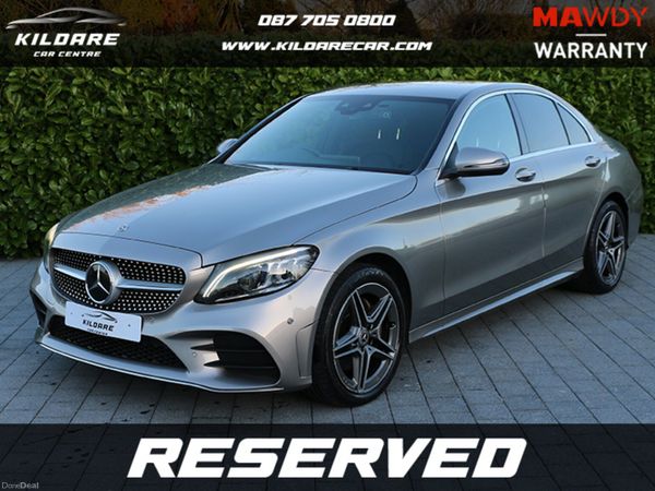 Mercedes-Benz C-Class Saloon, Diesel, 2018, Silver