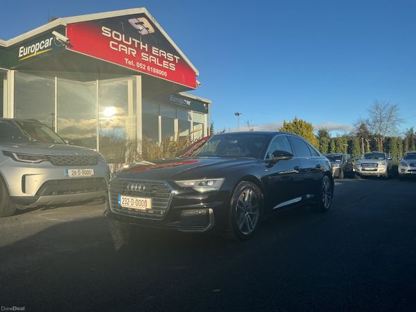 Audi A6 Saloon, Petrol Hybrid, 2023, Black