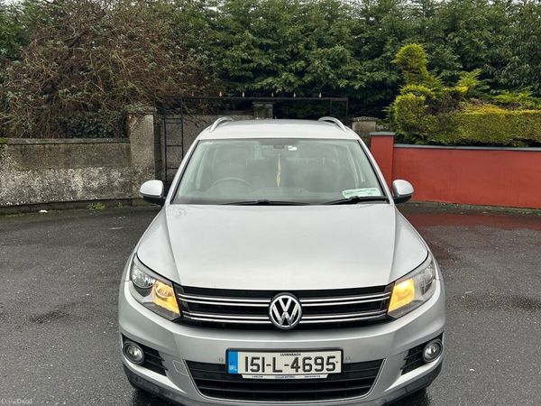 Volkswagen Tiguan SUV, Diesel, 2015, Silver