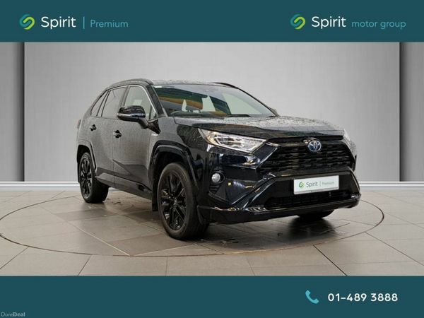 Toyota RAV4 SUV, Petrol Hybrid, 2022, Black