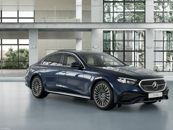 Mercedes-Benz E-Class Saloon, Diesel Plug-in Hybrid, 2026, Blue